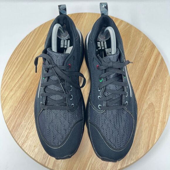 Enda Somali Black Sole Men’s Running Shoes Sz. 8.5 - Picture 2 of 9